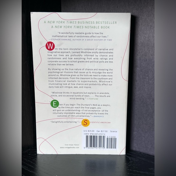 ❗️5/$10 - The Drunkard’s Walk book - Picture 3 of 6